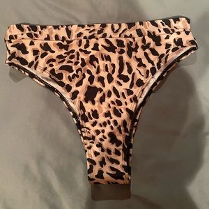 Leopard bikini bottoms